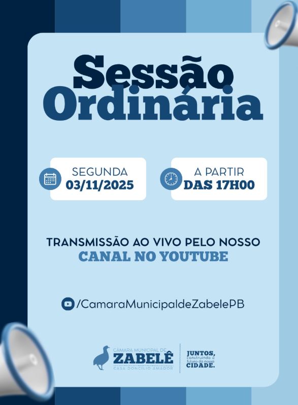 17ª SESSÃO ORDINÁRIA!