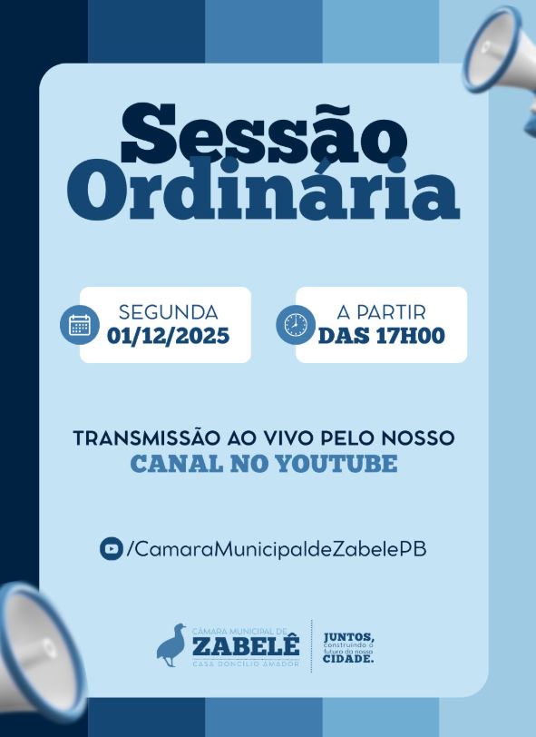 19ª SESSÃO ORDINÁRIA