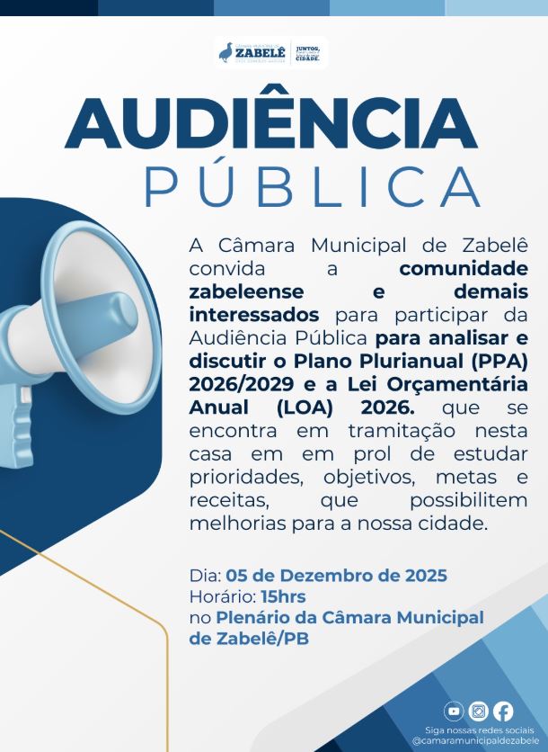 AUDIÊNCIA PÚBLICA