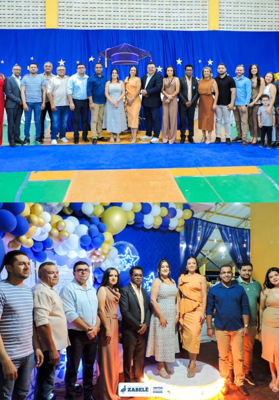 VEREADORES DA CÂMARA MUNICIPAL DE ZABELÊ PARTICIPAM DA FORMATURA DO ABC