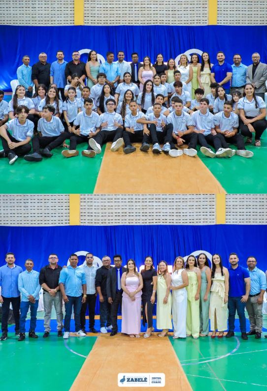 OS VEREADORES PARTICIPARAM DA FORMATURA DOS CONCLUINTES DA ESCOLA MEIEF MARIA BEZERRA DA SILVA
