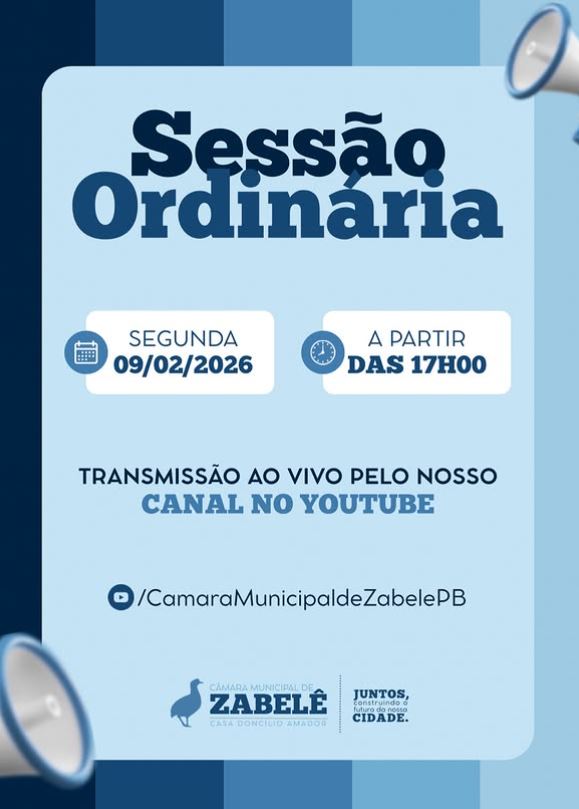 SESSÃO ORDINÁRIA 09/02