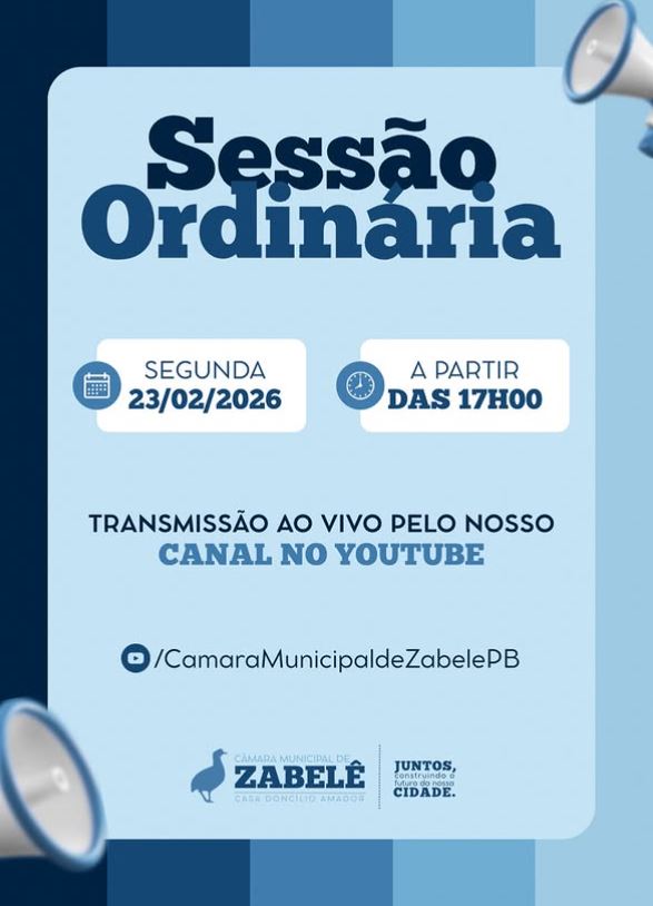 SESSÃO ORDINÁRIA
